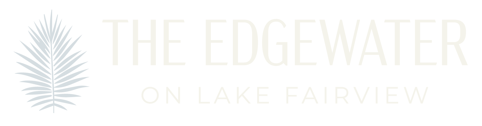 The Edgewater on Lake Fairview Logo